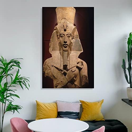 Плакат на Ехнатон, е Египетски фараон Модерен Плакат Платно Живопис Плакати и Щампи Стенни Художествени Картини за Всекидневна