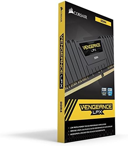 Corsair Vengeance LPX 8GB (1x8GB) DDR4 3200 (PC4-25600) C16 е Оптимизиран за AMD Ryzen - Черен