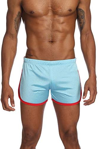 UXH Мъжки Панталони Shorts За Занимания с Бодибилдинг, Бягане Във фитнеса, Стегнати Шорти за Стягане