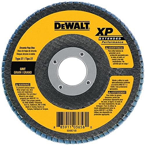 Диск с панти капак DEWALT DW8272 размер 7 на 5/8 инча-11 80g XP
