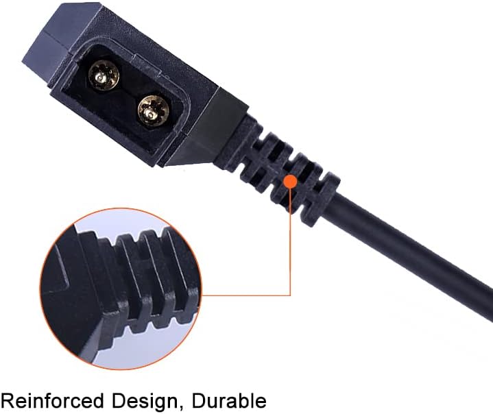 Захранващ кабел BMPCC D-Tap to 4K 6K Pro е Подходящ за джобна филм Blackmagic 4K и батерията Gold Mount V Mount, 2-пинов