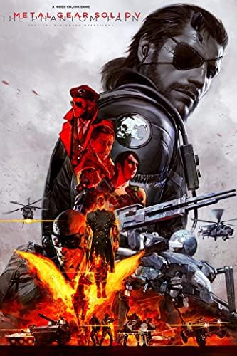 Най-добрият магазин печатни продукти - Metal Gear Solid V, Плакат на играта The Phantom Pain (24x36 инча)