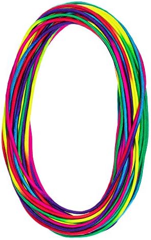 Паракорд Planet Colorful Rainbow Cord Вратовръзка Боядисват Style Тип III 7-Нитный 550 Паракорд – Предлага се в 10, 25,