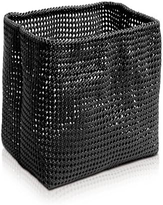 Кошница за тръбни кубчета Möve, 15 x 15 x 15 cm, black