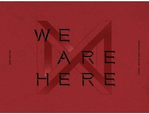 Монста X - [Писта.2 We are Here] Случаен компакт-диск с 2-м албум + книжка 134p + Фотокарточка + Набор от допълнителни