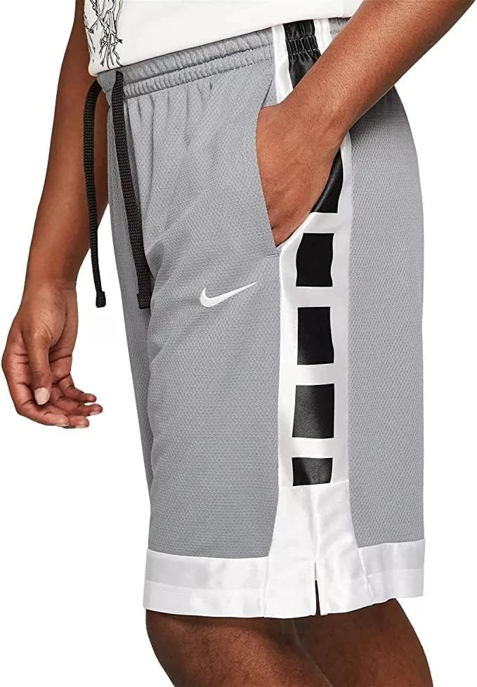 Мъжки баскетболни спортни шорти Nike Dri-FIT Elite в райета, Размер L-Tall