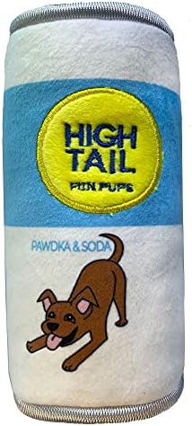 H & K за кучета Power Plush | Висока опашка (Голям) | Забавна играчка за куче | Играчка за кучета с пищалкой | Подарък