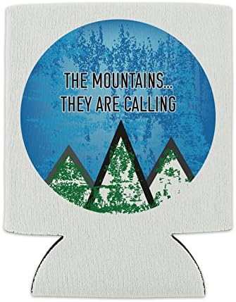 Планината, която те Наричат Лагер на Природата, Могат да се Охлади - Ръкав за напитки, Обнимающий Сгъваем Изолатор -