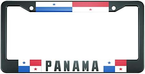 HOSNYE Write Frame Регистрационен номер на Панама Панамския Флаг Метална Капачка Регистрационен номер Рамка на Предните
