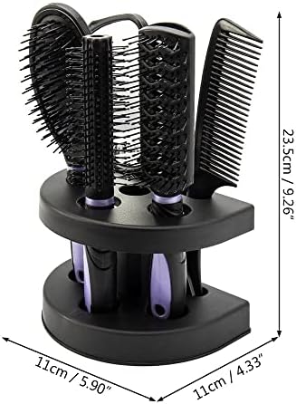 YFQHDD 5 бр., на кабинковия комплект за Стайлинг, Женски Пътен Грим, четка за Коса за Възрастни с Титуляра, Домашни Преносими