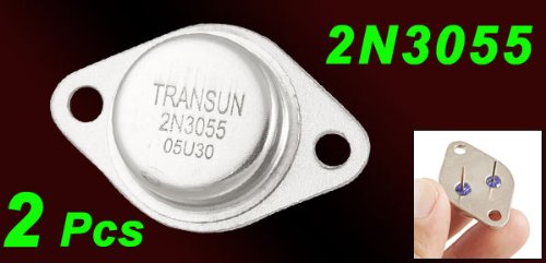 Uxcell 2 x 2N3055 NPN AF-Усилительный Аудиотранзистор, 15A 60V