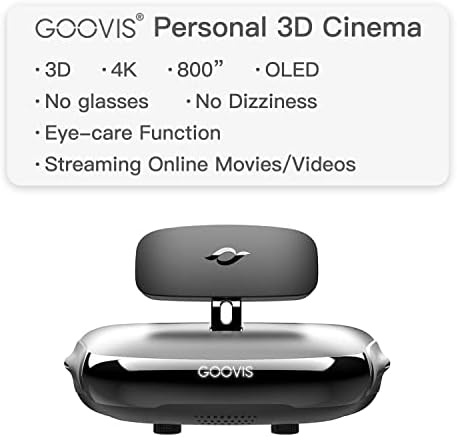 GOOVIS G2 с гигантски екран на Sony 1920x1080x2 HD, предпазни очила за гледане на 3D кина Meta -Universe None VR HMD