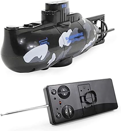 DFERGX 6-Канален Мини-Радиоуправляемая Подводница С led подсветка, играчка за Аквариум, Водоустойчиви Играчки, Бебешки