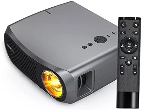 Видео проектор WIONC за домашно кино с контраст 10000:1, видео с led подсветка, поддържа гледане на домашен проектор