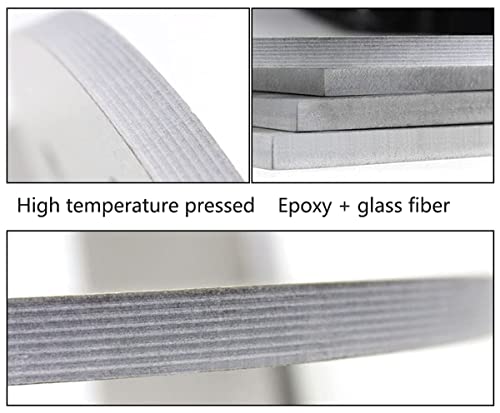 Температурна устойчивост композиране плочи от фибростъкло 500 ℃ за пластмасови форми и т.н. 8 мм * 100 мм * 300 мм (1бр)