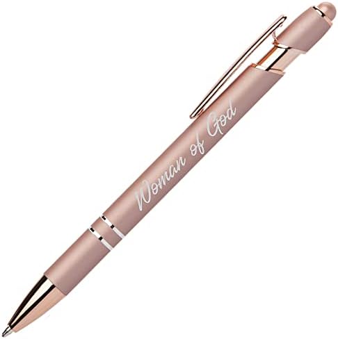 Химикалка писалка Woman of God от розово злато, от сребро (6)