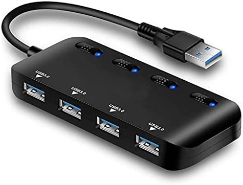 Хъб CHYSP USB3.0, 4 порта, висока скорост на Газа, Микро USB Hub, Таблет компютри, Лаптоп