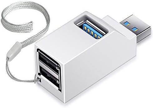 3-портов USB хъб Onvian Високоскоростен сплитер с храненето от гуми Plug and Play