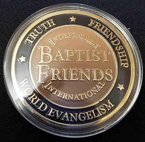 Монета на повикване Глобалната Евангелски инициативи Приятели-кръстител 2013
