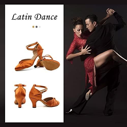 TINRYMX/ Дамски Обувки за латино Танци Със затворени пръсти, За Салса, Танго, Вечерни Обувки за танци балната зала, Модел-YCL117/L189