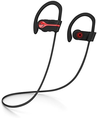 Слушалки SENSO Bluetooth, най-Добрите Безжични Спортни Слушалки с микрофон IPX7 Водоустойчив HD Стерео Слушалки със защита