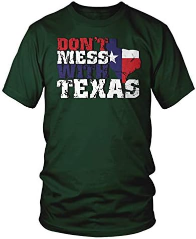 Мъжки t-shirt Amdesco Не связывайся с Тексас
