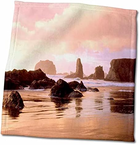 Кърпа 3D Rose крайбрежие на щата Орегон TWL_57622_1, 15 x 22
