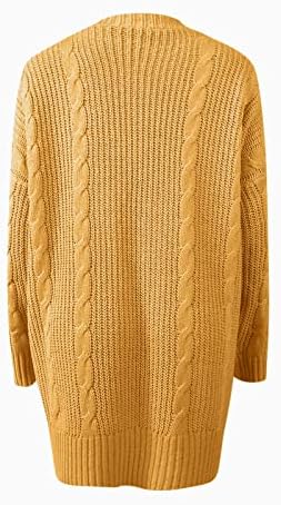 Дамски дълги Пуловери Пуловер Omen's Има Повече Пари, Отколкото Може да се Изчисли, Жилетка с цепка, Палта, Жилетки
