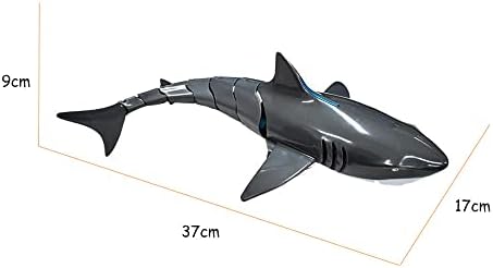 Играчки ZOTTEL с дистанционно управление Акула, Высокореалистичная Радиоуправляемая подводница Акула с Перезаряжаемыми