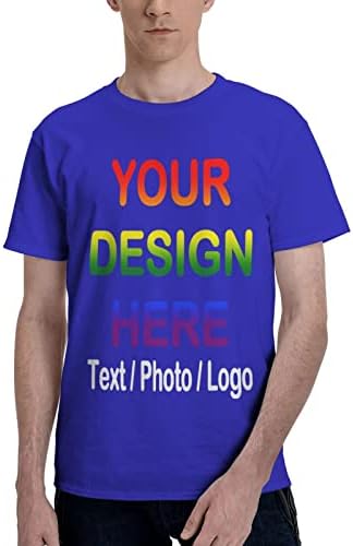 Потребителски Ризи за Мъже, Жени Персонални Тениска Унисекс Въведете Своя Собствена Снимка, Текст Модерни Цветове Графични