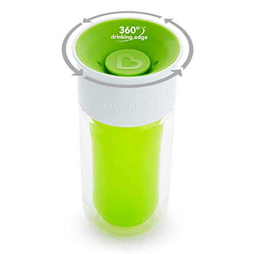 Случайна чаша за пиене Munchkin® Miracle® 360, Със стикери по поръчка, 9 Грама, зелен