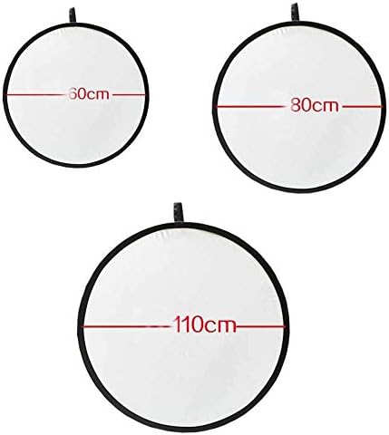 Комплект рассеивателей Teerwere с кръгла рефлектор на светлината, 5 в 1, преносим фотографско студио, многодисковый Сгъваем