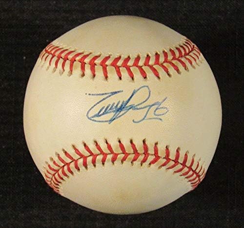 Тимо Перес Подписа с Автограф Rawlings Baseball B98 - Бейзболни Топки с Автографи
