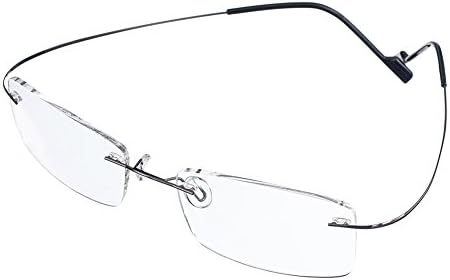 Jcerki без рамки Очила за късогледство Мъжки и дамски Очила за късогледство -1,00 Сила Модни Очила за далекогледство