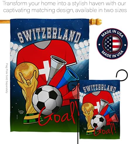 Знамена Швейцария на световното Първенство Швейцария Банер Стенно Изкуство Пилони За Външни стелажи Дома Външни Украси