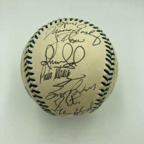 Дерек Джитър Кен Гриффи Младши . Екипът на Всички звезди 1998 г., Подписа договор с JSA по бейзбол - Бейзболни топки