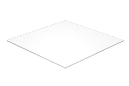 Канава лист Falken Design ABS, Бял, 10 x 15 x 1/8