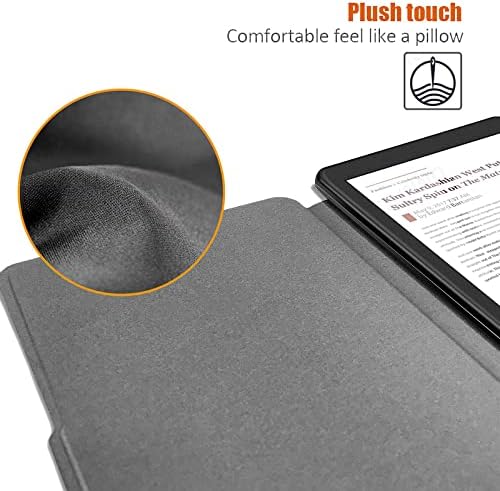 Тънък калъф за Kindle Paperwhite 5-ти, 6-ти, 7-мо поколение До 2018 г. (издание на 2012-2017, модел EY21 DP75SDI), защитен калъф Премиум-клас изкуствена кожа с функция за автоматично изключв?