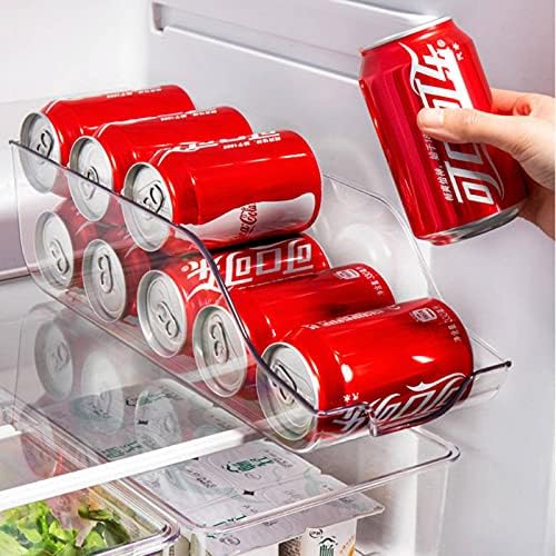 Държач за напитки NC Can за съхранение и опаковка за хладилника, фризера, Плотове, шкафове и килер - Побира до 9 Кутии
