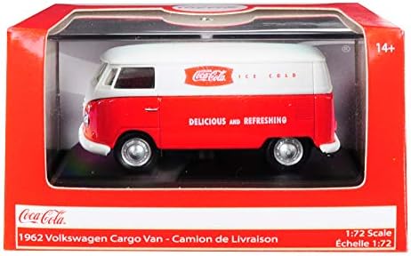 1:72 Товарен микробус Volkswagen Coca-Cola 1962 година на издаване - Motor City Classics