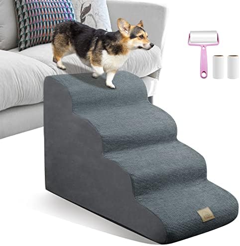 4-Диференцирани Поролоновые стълби за кучета с висока плътност, Нескользящие Стълбищни рампи, Стъпала за стълби за кучета