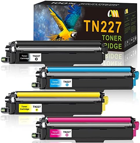 Съвместим тонер касета CMCMCM за Brother TN227 с тонер TN-227 TN 227 TN223 BK/C/M/Y за лазерен принтер HL-L3290CDW HL-L3210CW