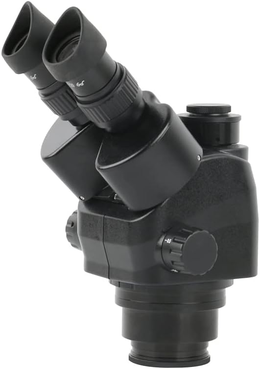 Обзавеждане за лабораторен микроскоп 5X-55X Simul-Focus Trinocular Microscopio Zoom Стерео Корона микроскоп 0.5 X 2.0