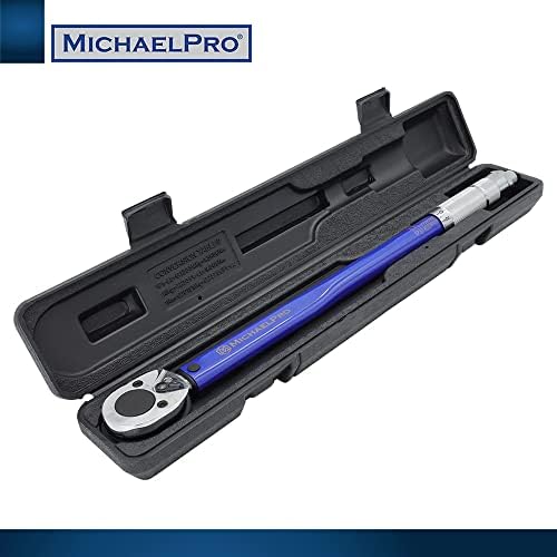 Динамометричен ключ MichaelPro 1/2 инча, диапазон на въртящия момент 10-150 фут-паунд | MP001220