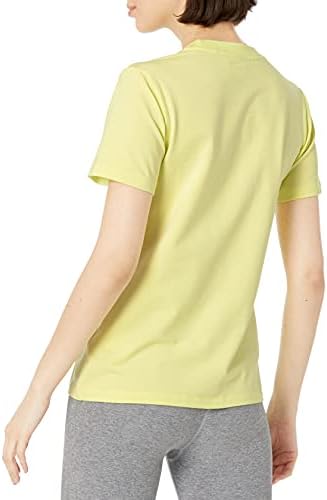 женска тениска adidas Originals с трилистником, Пулс-жълт, X-Small