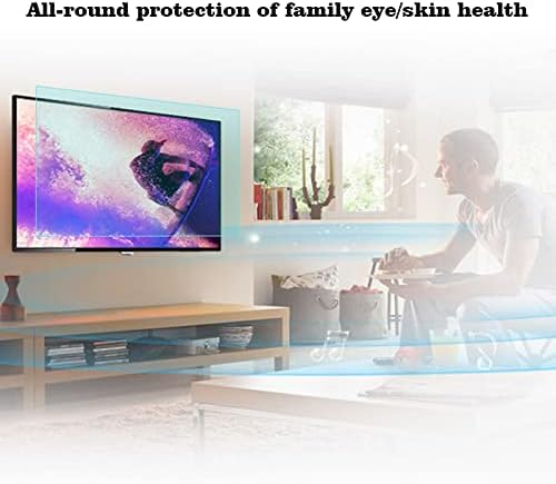 Защитно фолио за екрана със защита от синя светлина за телевизори с диагонал на 75-85 см - Антибликовый Сверхчистый Экранный