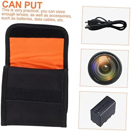 SOLUSTRE 1 БР. Пакети филтри за камера Водоустойчива Чанта-Организаторите За Пътуване Цифрова Камера Водоустойчива Чанта