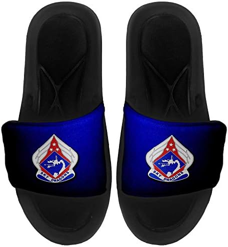 Най-сандали с амортизация ExpressItBest/Джапанки за мъже, жени и младежи - 18-та въздушно-десантен корпус на армията