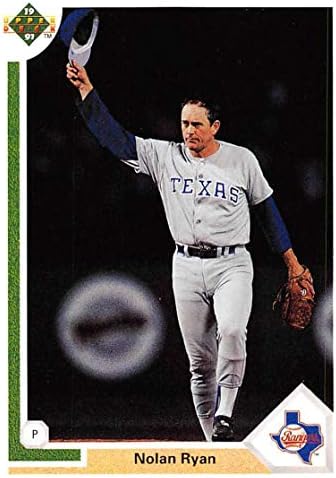 1991 Бейзбол с горната палуба на сингъл (Изберете картите 345 Нолан Райън