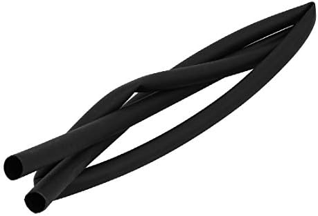 Нова polyolefin тръба Lon0167 с вътрешен диаметър 1 м 0,37 инча, надеждна антикорозионна тръба Черен цвят за кабели,